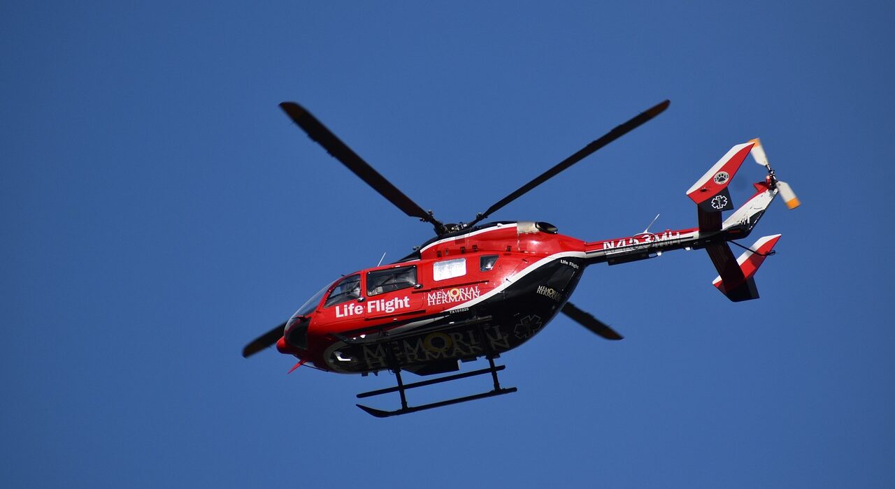 112 meldingen Spijkenisse helicopter